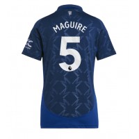 Dres Manchester United Harry Maguire #5 Preč pre Ženy 2024-25 Krátky Rukáv